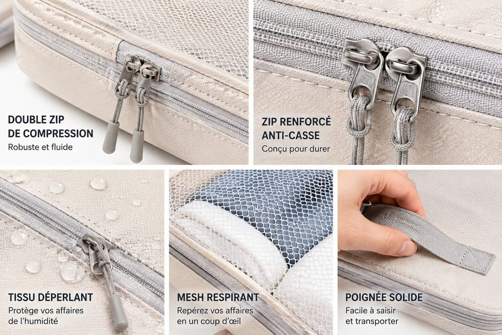 explication zip et qualité produit