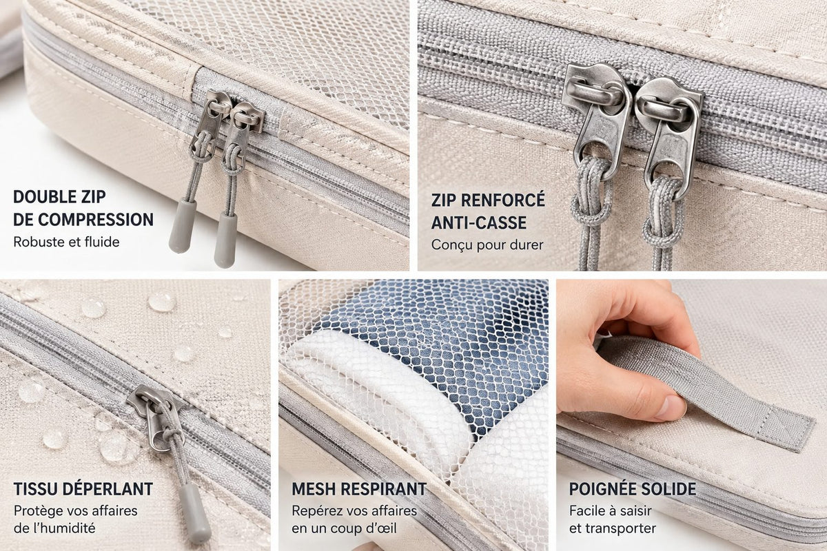 explication zip et qualité produit